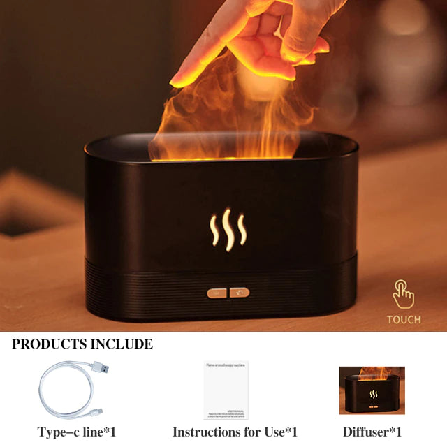 Flame Aroma Diffuser for Essential Oils